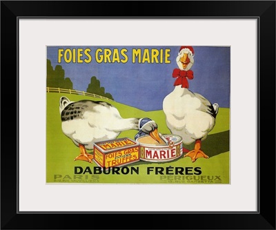 Foies Gras Marie - Vintage Liver Advertisement