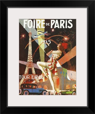 Foire de Paris - Vintage Cabaret Advertisement
