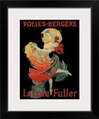 Folies-Bergere - Vintage Cabaret Advertisement