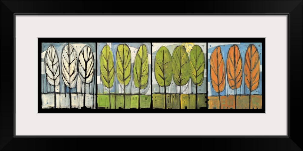 Four Seasons Tree Series Horizontal