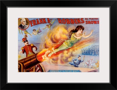 Frank Robbins Circus - Vintage Advertisement