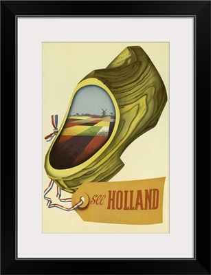 Holland - Vintage Travel Advertisement