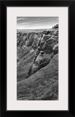 Horseshoe Bend black and white, three of three