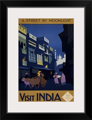 India - Vintage Travel Advertisement
