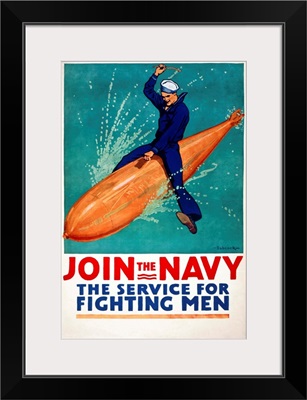 Join the Navy, the Service for Fighting Men