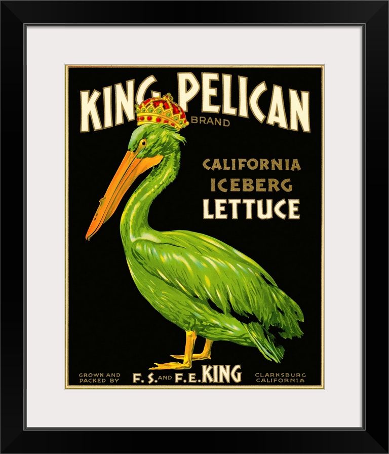 King Pelican Brand Lettuce