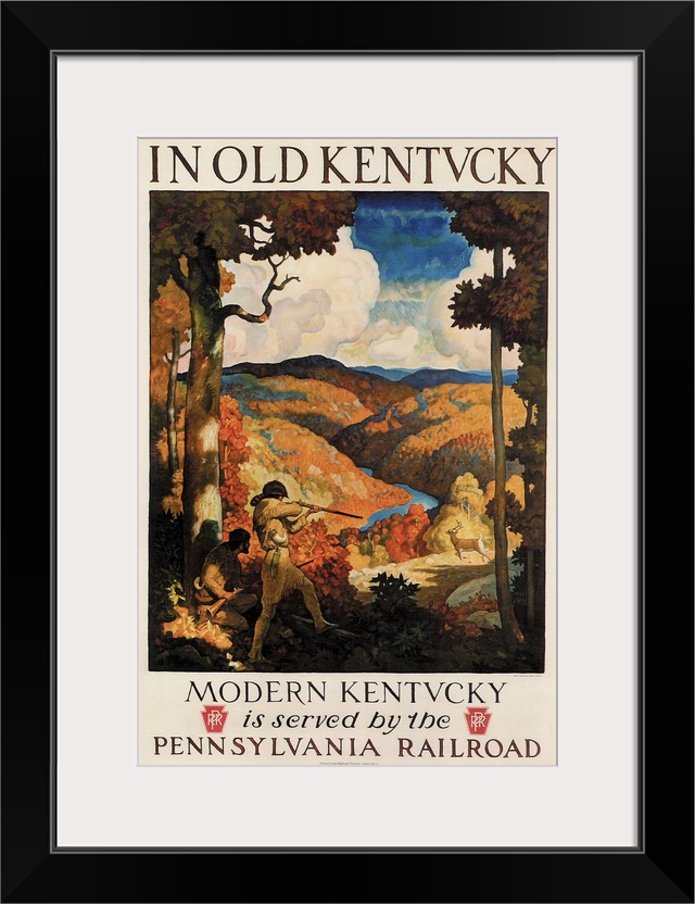 Old Kentucky - Vintage Travel Advertisement