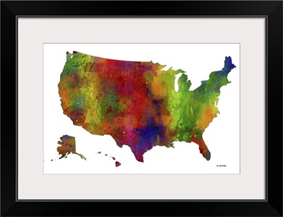 USA Map Color I