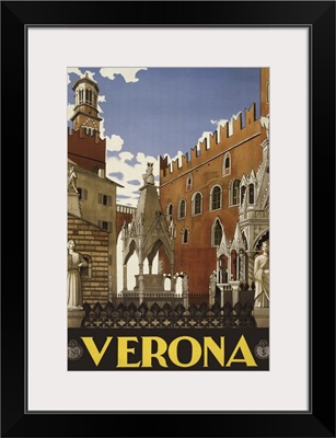 Verona - Vintage Travel Advertisement