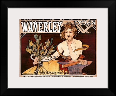 Waverly Cycles - Vintage Bicycle Advertisement