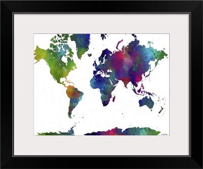 World Map Color I