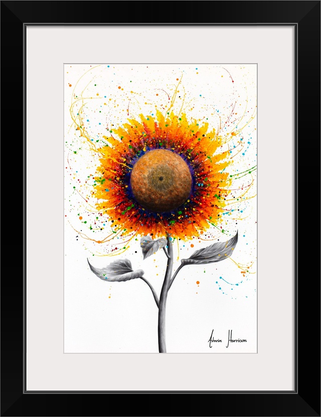 Rainbow Sunflower