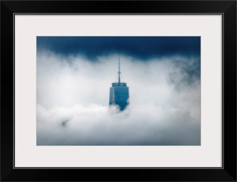 Freedom Tower Among Clouds