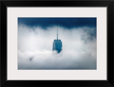 Freedom Tower Among Clouds