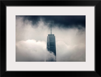 Freedom Tower Among Clouds