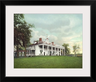 Vintage photograph of Mount Vernon, Virginia