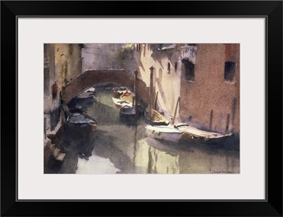 A Quiet Canal in Venice, 1990