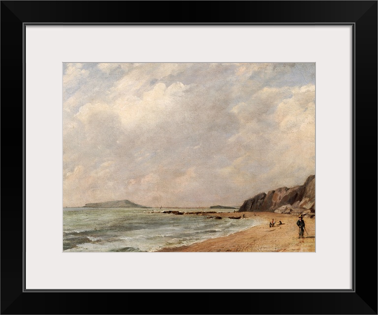 CH376207 Credit: A View of Osmington Bay, Dorset, Looking Towards Portland Island by John Constable (1776-1837)Private Col...