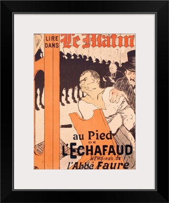 Advertisement for a memoire by l'abbe Faure in Le Matin
