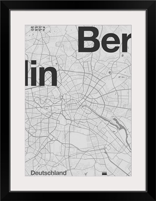 Berlin Minimal Map, 2019