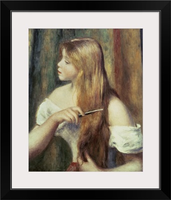 Blonde Girl Combing Her Hair, 1894