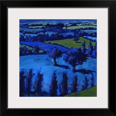 Blue landscape, 2009