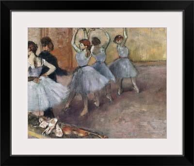 Blue-Toned Dancers (The Rehearsal In The Foyer De La Danse), 1882