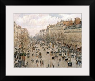 Boulevard Montmartre, Afternoon Sun, 1897