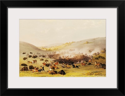 Buffalo Hunt, Surround, c.1832