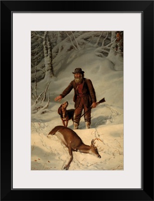 Captain Parker, Still Hunting In The Snow, 1881