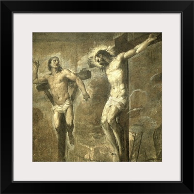 Christ on the Cross and the Good Thief, c.1565