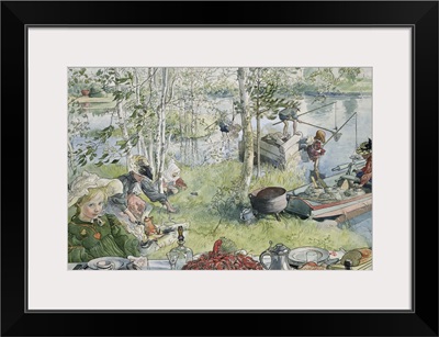 Crayfishing, from 'A Home' series, c.1895