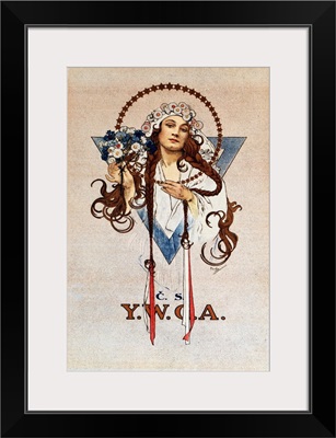 Czechoslovak YWCA Poster For The Young Women's Christian Association, Lithograph