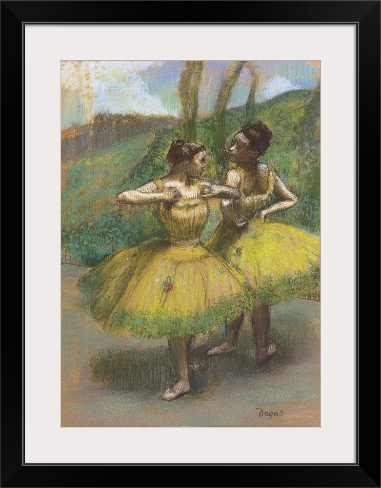 Dancers With Yellow Dresses (Danseuses Jupes Jaunes), 1896