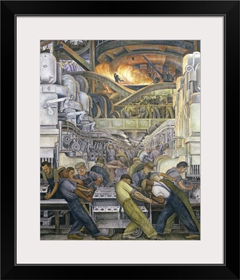 Detroit Industry, North Wall, 1932-33