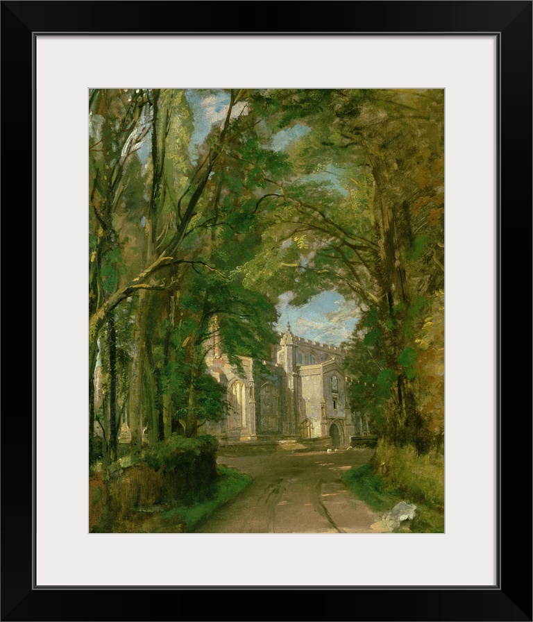 Credit: East Bergholt Church by John Constable (1776-1837)Private Collection/ Photo A Christie's Images/ The Bridgeman Art...