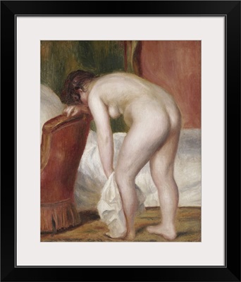 Female Nude Drying Herself, 1909