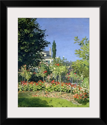 Flowering Garden at Sainte Adresse, c.1866