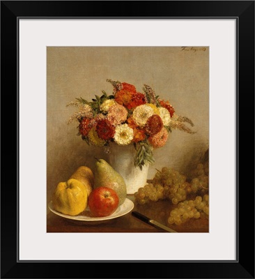 Flowers and Fruit, 1865
