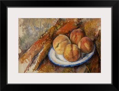 Four Peaches On A Plate, 1890-94
