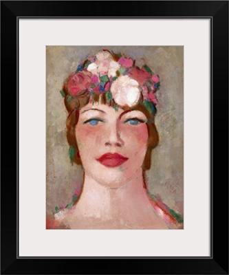 Girl In Flowered Hat, 1959