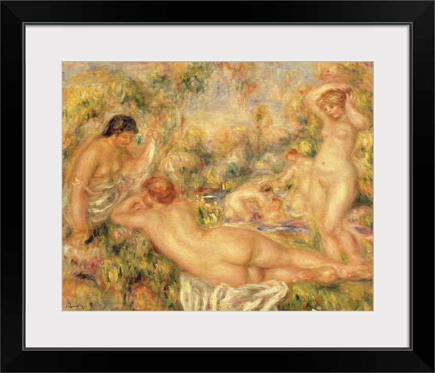 Group Of Bathers, 1918 (Originally oil on canvas)