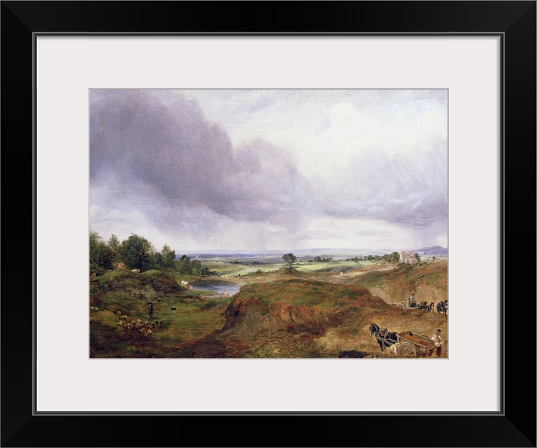 BUR17315 Credit: Hampstead Heath by John Constable (1776-1837)A Bury Art Gallery and Museum, Lancashire, UK/ The Bridgeman...