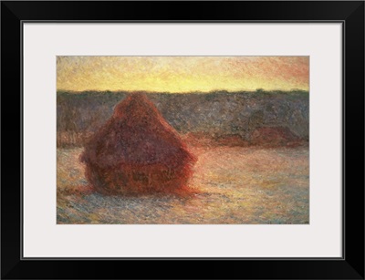 Haystacks At Sunset, Frosty Weather, 1891