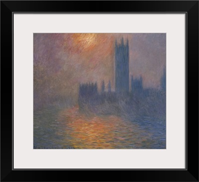 Houses Of Parliament, Sunset, 1904