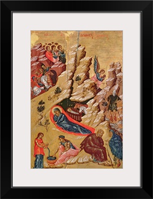 Icon depicting the Nativity