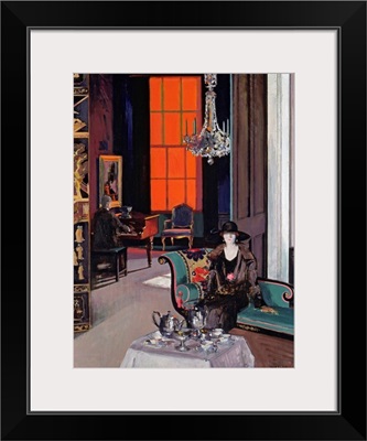 Interior - The Orange Blind, c.1928