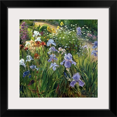 Irises and Oxeye Daisies, 1997