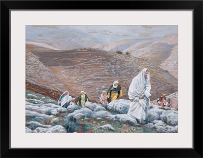 Jesus Goes Up into Jerusalem, illustration for The Life of Christ, c.1886-94