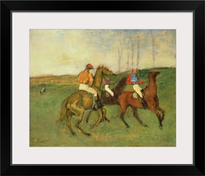 Jockeys And Race Horses, 1890-95